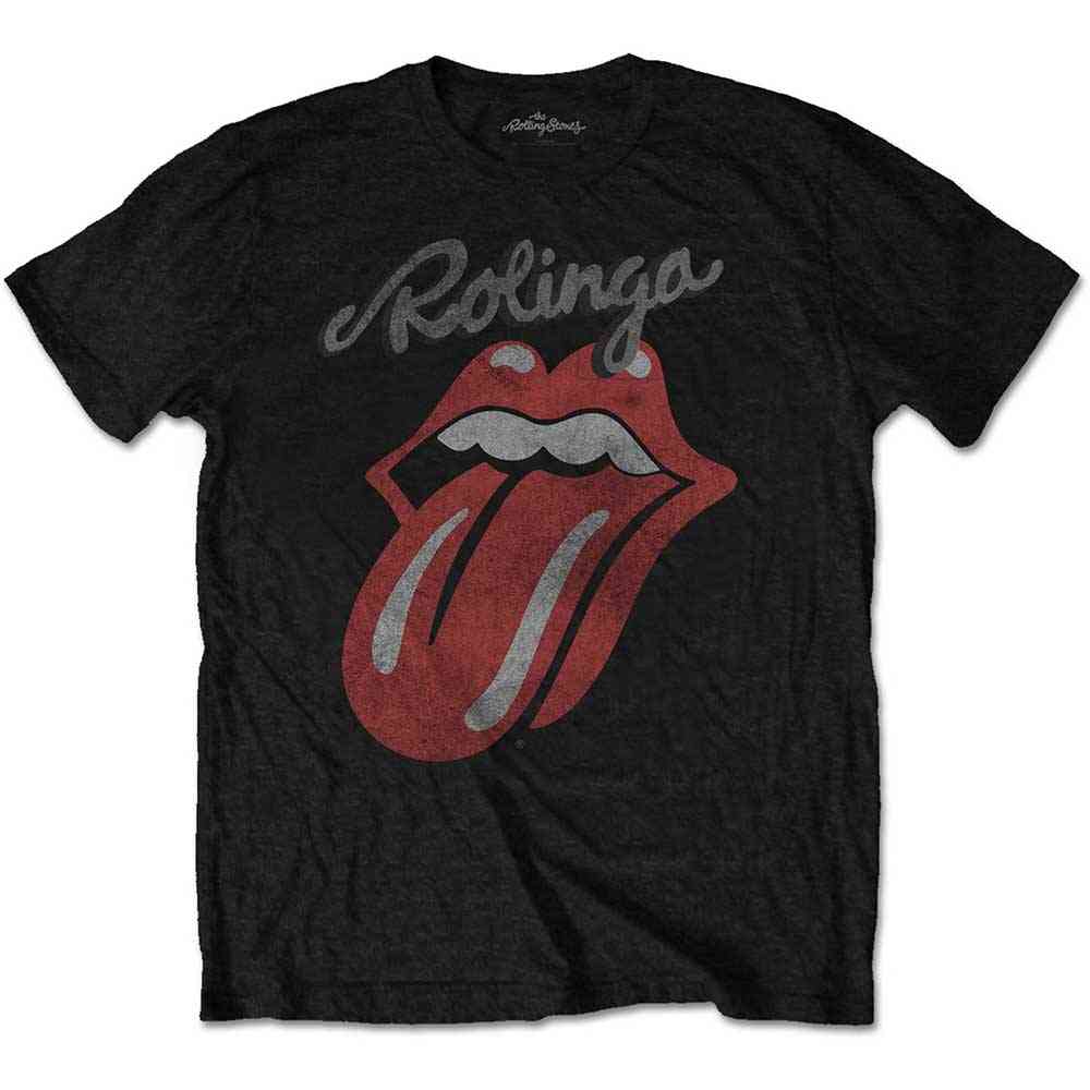 The Rolling Stones - Rolinga Herren TShirt - Schwarz